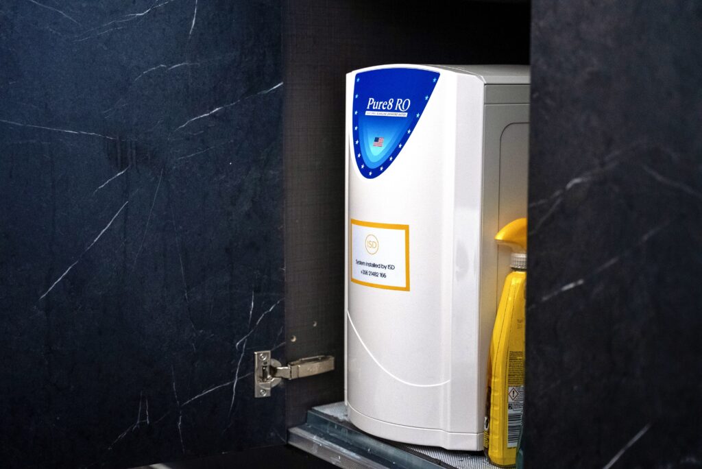Pure8 Reverse Osmosis System for clean, alkaline water in Malta